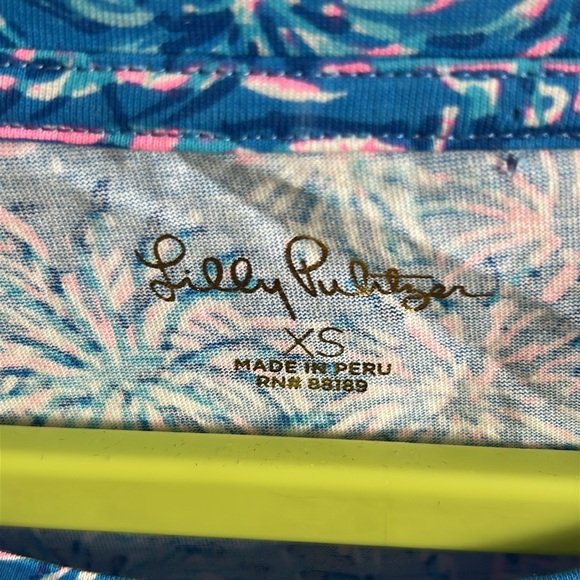 🆕 Lilly Pulitzer Cody Short Sleeve Dress in Boca Blue It's a Sailabration XS - Picture 7 of 11